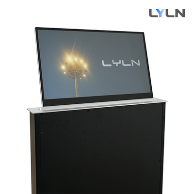 jakość Wysuwany monitor ze szczotkowanego aluminium do sali wideokonferencyjnej fabryka